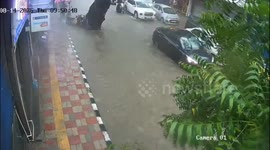 Man dead, 2 injured as tree crashes on bike in Delhi's Kalkaji amid heavy rain