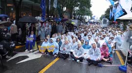 South Korea: Protest held in Seoul to remember 