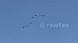 Humanitarian airdrops continue as Gaza famine deepens under Israeli blockade and genocide (2)