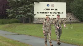 Preparations in progress in Alaska ahead of Trump-Putin meeting