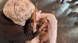 Palestinian woman recovers father’s skull 44 days after Israeli attack