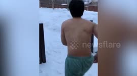 When you see snow for the first time and think it is soft