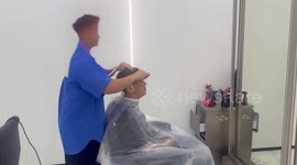 Seven Chinese men arrested for 'working illegally as hairdressers' in Bangkok