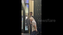 Angus Young Out In Paris