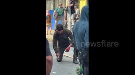 Jon Bernthal Filming On ‘The Punisher’ Set In Queens