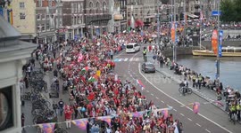 Caribbean Netherlands: Thousands in Amsterdam march against Gaza war, attacks on journalists