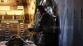 Jordanian Airdrop Aid in Gaza