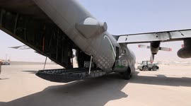 Jordanian Airdrop Aid in Gaza