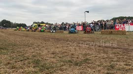 Cutting it fine -The 12-hour lawnmower race takes place in West Sussex
