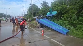 Pilot killed and pupil injured when light aircraft crashes on Thai island Phuket