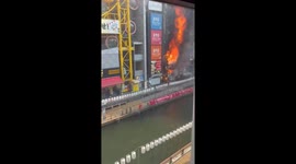 Deadly Fire in Osaka’s Minami District Claims Two Firefighters’ Lives