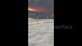 Spain: Spain: Wildfires Intensify as Heatwave Drags Into Third Week