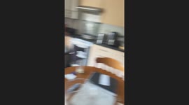 When a squirrel sneaks into your kitchen just to bury its nut in your plant pot…