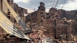 Spain: Wildfire causes widespread devastation in Galicia, Spain