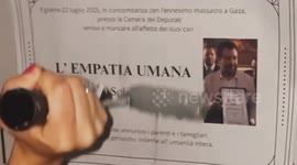 Italy: Palestinian Child Obituaries Posted In Public Spaces Highlight Genocide