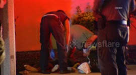 US, Los Angeles: Lancaster Male Adult Killed Across The Street From American Heroes Park Graphic Content