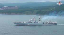 Russia’s Pacific Fleet carries out live-fire drill in Sea of Japan