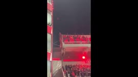 Dozens of football supporters injured during clashes at Argentine match