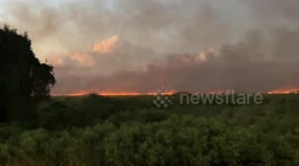 US: Everglades Wildfire Spreads Across Broward County, Raising Air Quality Concerns