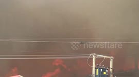 Spain: Forest Fire Breaks Out in Oia, Pontevedra, Prompting Evacuation