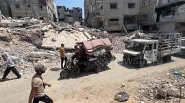 Palestinian woman displaced 10 times vows to stay in Gaza until death