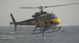 Spain Wildfires: Firefighters Battle Fire In Oia