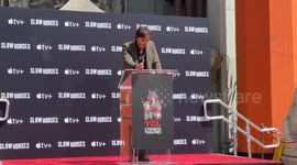 CA: Gary Oldman's Hand And Footprint in Ceremony