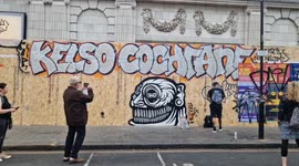 Business-owners make final preparations ahead of 2m revellers descending over the Bank Holiday Weekend for Notting Hill Carnival as area becomes eerily quiet