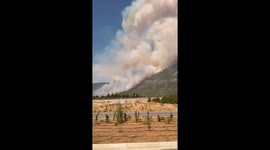 Turkey: Wildfire Breaks Out in Pamukkale, Denizli 3