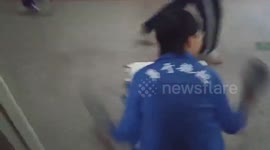 High School Student Rocks Out with Slipper Percussion