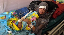 Palestinian mother in Gaza mourns 4 children killed in Israeli attack