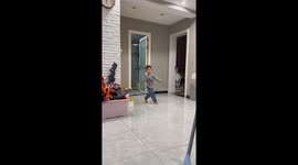 A Boy of The Ears of Big-ear Tutu