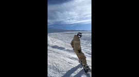 Exquisite Skiing Skills