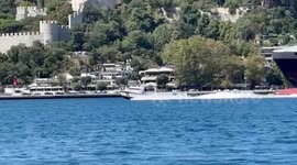 Search underway for missing Russian swimmer in Istanbul Strait​​​​​​​