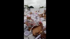 Typhoon Kajiki Devastation: Restaurant Roof Torn Off in Vietnam