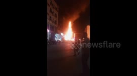 Pakistan: Gas Cylinder Blast Sparks Fire in Islamabad’s PWD Area, Blaze Controlled