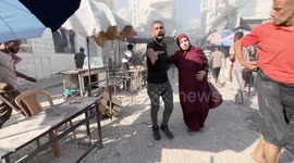 At least 5 killed, several injured in Israeli army's attack to marketplace in Gaza