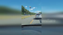 US: Police Helicopter Operation Closes Interstate 95 In Aberdeen