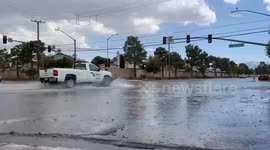 US, Los Angeles: Palmdale Antelope Valley Rain