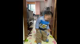 Baby Tape Barricade Challenge