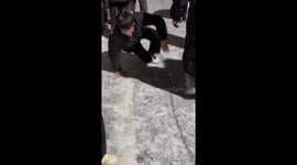 Excessively Slippery Road