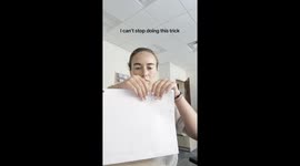 Paper Ripping Magic Trick