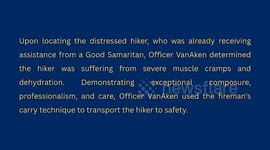 Kaua‘i Officer Carries Dehydrated Hiker to Safety on Trail