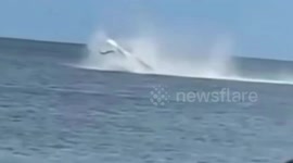 US: Pilot Survives Harrowing Emergency Water Landing, Rescued Seconds Later