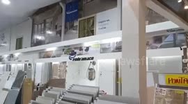 Store roof collapses as heavy hailstorm hits Brazil