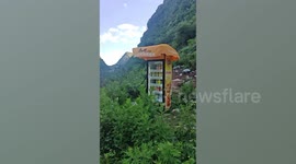 Hikers find remote mountain refrigerator miles from civilisation