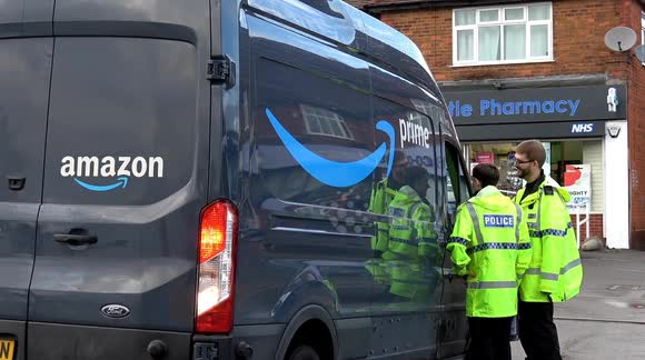 Amazon delivery driver critically injured after being run over by his own van in Birmingham