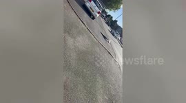 Bridge clash after political adviser pulls down Union Jack and St George’s Cross