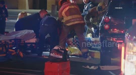 US, Los Angeles: Gardena Patient Extracted From Wreckage