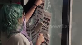 Italy: Protest Targets Banks Over Gaza Funding In Treviso